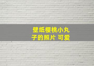 壁纸樱桃小丸子的照片 可爱